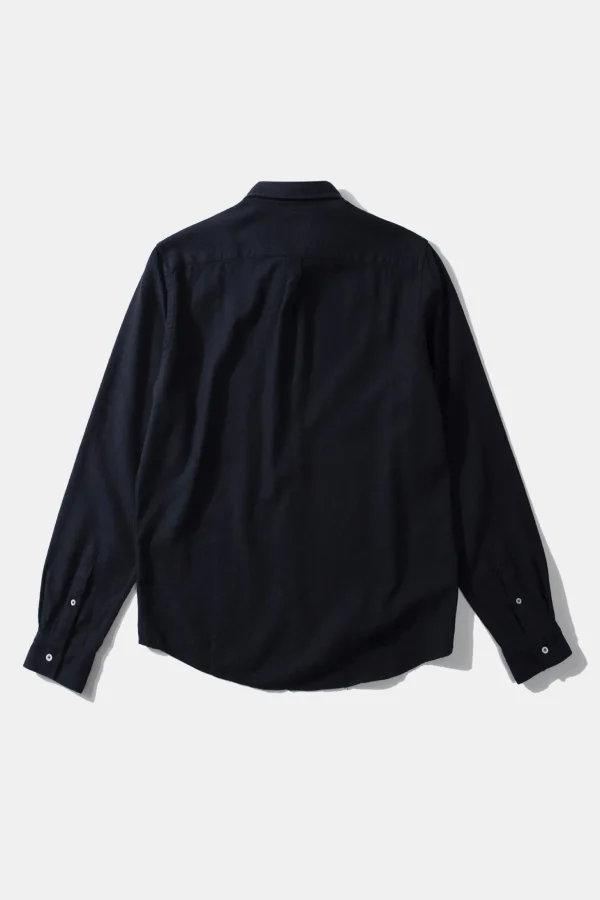 Fashion Edmmond Studios Adam Shirt Plain Navy