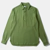 Best Edmmond Studios Andy Shirt Plain Olive