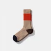 Clearance Edmmond Studios Archer Socks Plain Beige