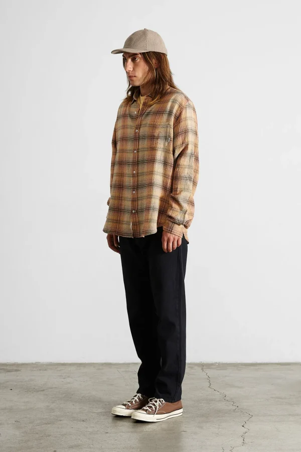 Shop Edmmond Studios Avail Pants Plain Navy