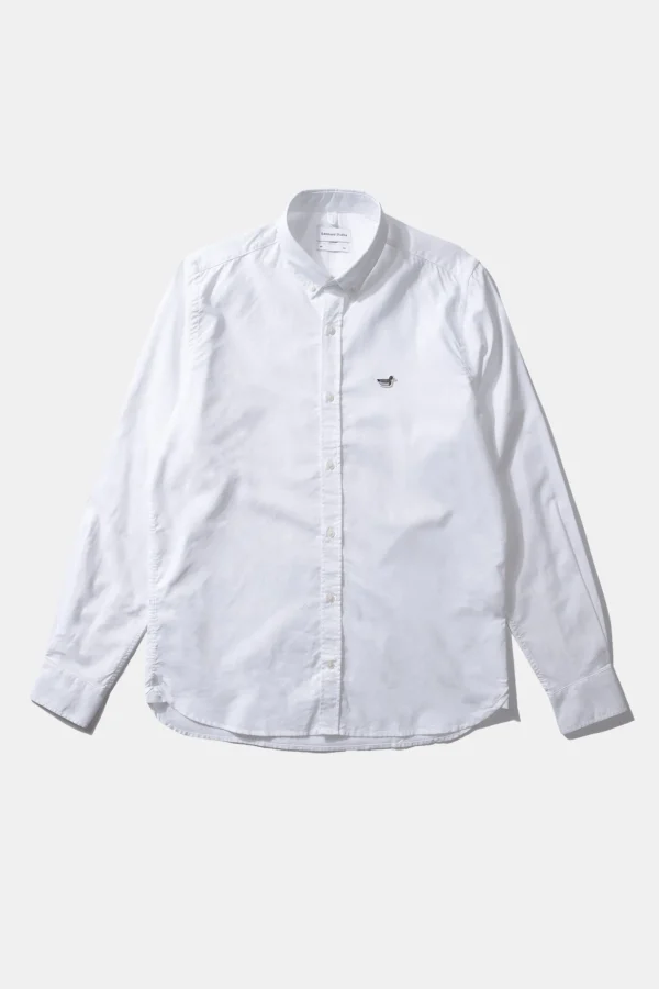 Flash Sale Edmmond Studios Bd Shirt Oxford Plain White