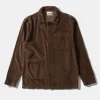 Online Edmmond Studios Bline Jacket Cord Plain Brown