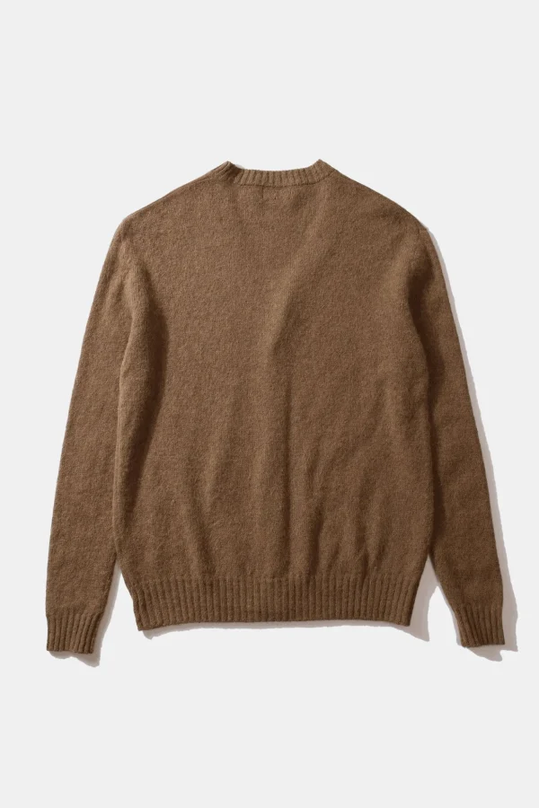 Cheap Edmmond Studios Brioche Cardigan Plain Brown