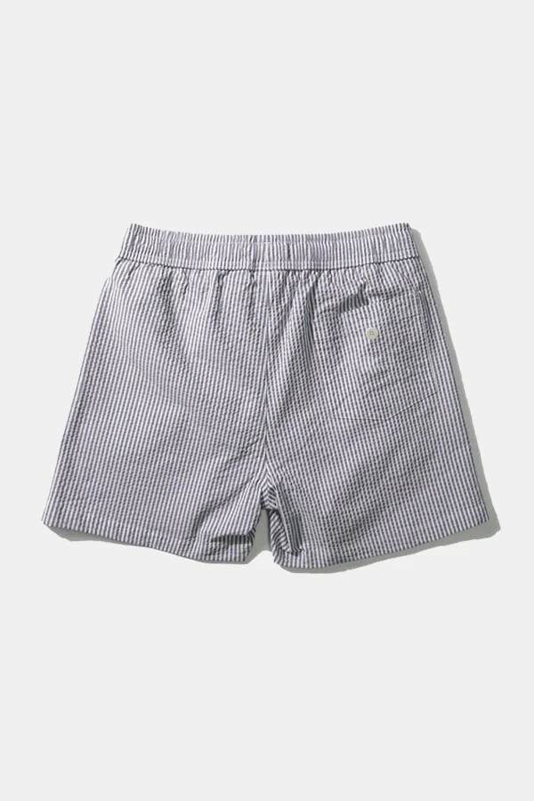 Cheap Edmmond Studios Classic Seersucker Plain Navy