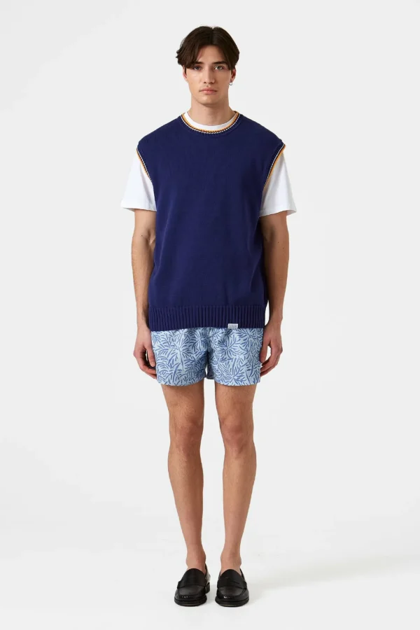 Shop Edmmond Studios Coco Pocket Plain Blue