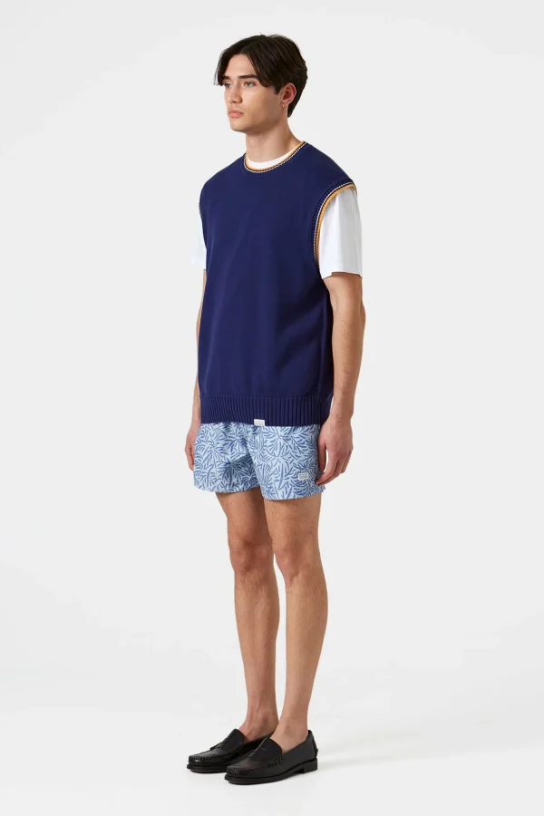Shop Edmmond Studios Coco Pocket Plain Blue