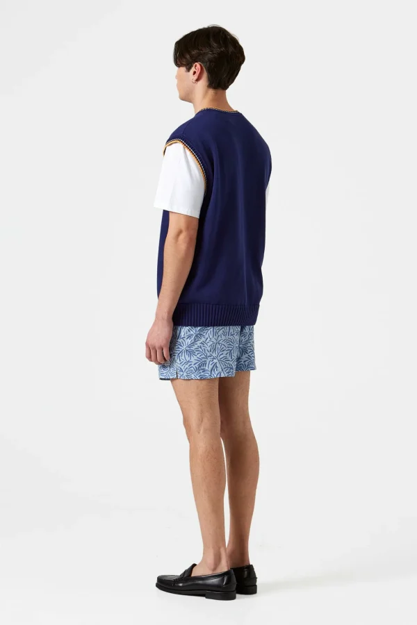 Shop Edmmond Studios Coco Pocket Plain Blue