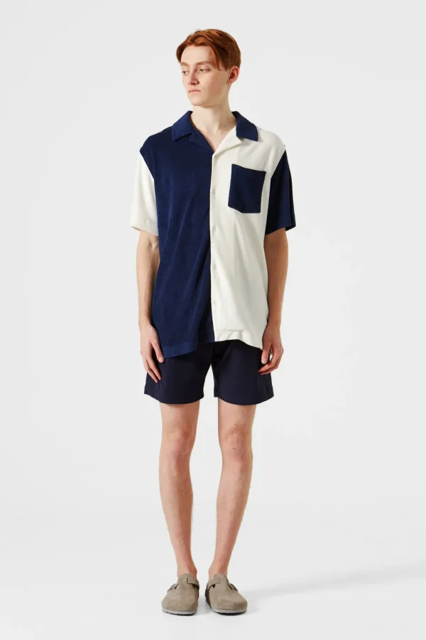 Store Edmmond Studios Colour Block Terry Shirt