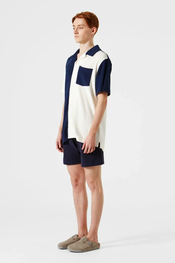 Store Edmmond Studios Colour Block Terry Shirt
