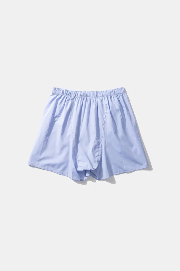Best Sale Edmmond Studios Cotton Boxer Plain Light Blue