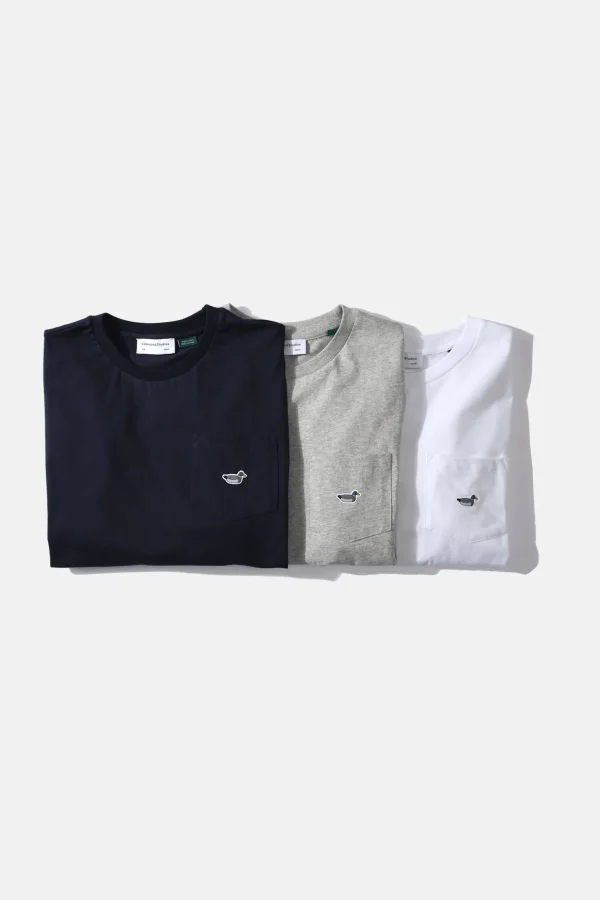 Hot Edmmond Studios Duck Patch Tee Ns Plain White
