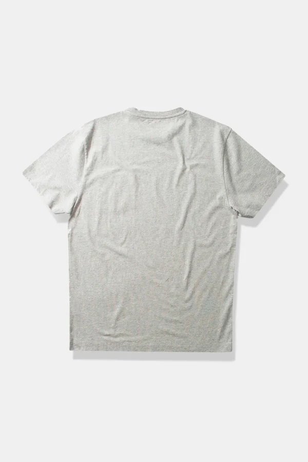 Online Edmmond Studios Duck Patch Tee Plain Grey Melange