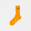 Flash Sale Edmmond Studios Duck Socks Plain Mustard