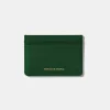 New Edmmond Studios Fold Card Holder Plain Dk Green
