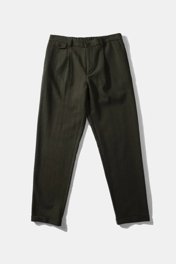 Sale Edmmond Studios Jack Pants Plain Khaki