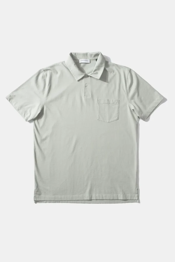 Flash Sale Edmmond Studios Jersey Polo Plain Sage