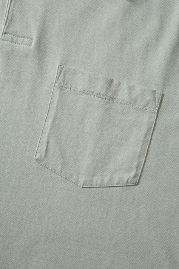 Flash Sale Edmmond Studios Jersey Polo Plain Sage
