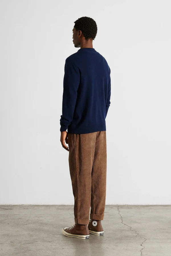 Fashion Edmmond Studios Jorge Pants Plain Brown