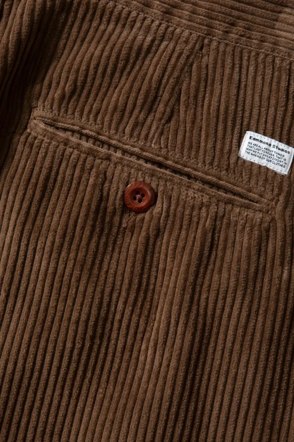 Fashion Edmmond Studios Jorge Pants Plain Brown