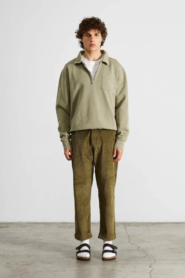 Sale Edmmond Studios Jorge Pants Plain Khaki