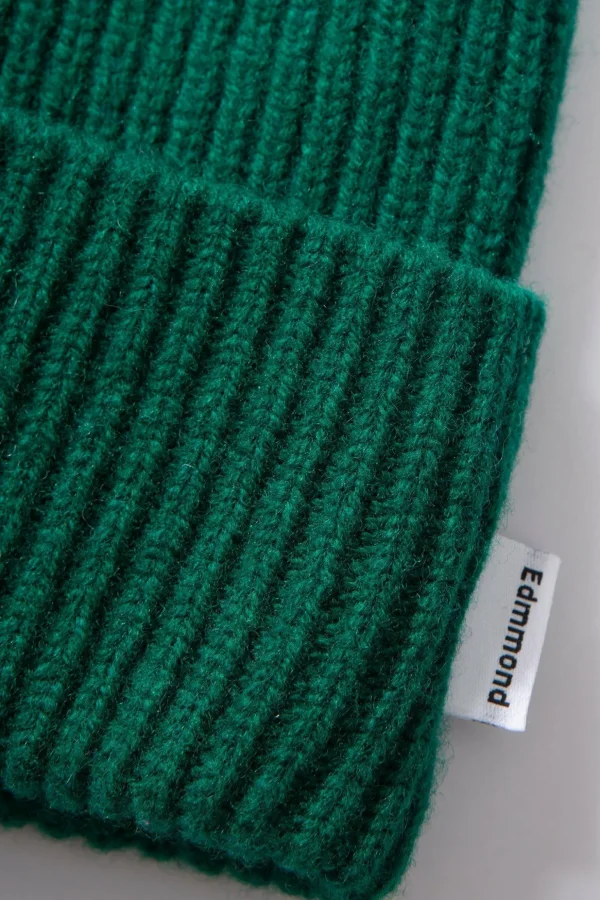Online Edmmond Studios Knit Beanie Plain Green