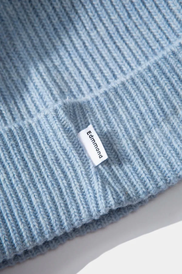 Cheap Edmmond Studios Knit Beanie Plain Light Blue