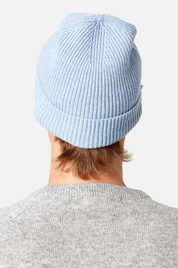 Cheap Edmmond Studios Knit Beanie Plain Light Blue