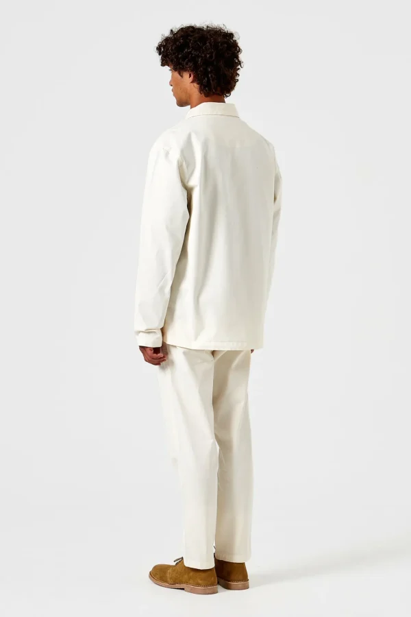 Outlet Edmmond Studios Lab Jacket Plain Off White
