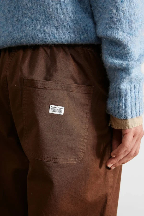 Clearance Edmmond Studios Marvin Pants Plain Brown