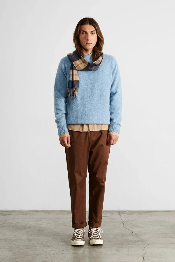 Clearance Edmmond Studios Marvin Pants Plain Brown