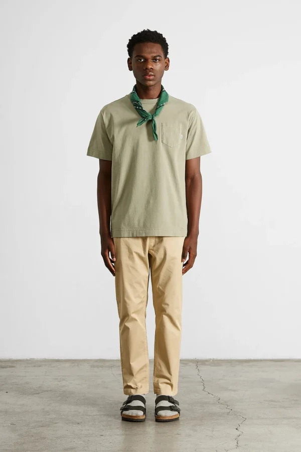 Outlet Edmmond Studios Marvin Pants Plain Tan