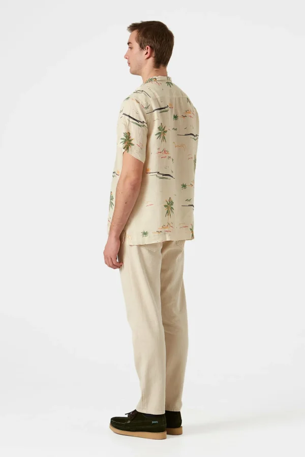 Cheap Edmmond Studios Matt Short Sleeve Plain Off White