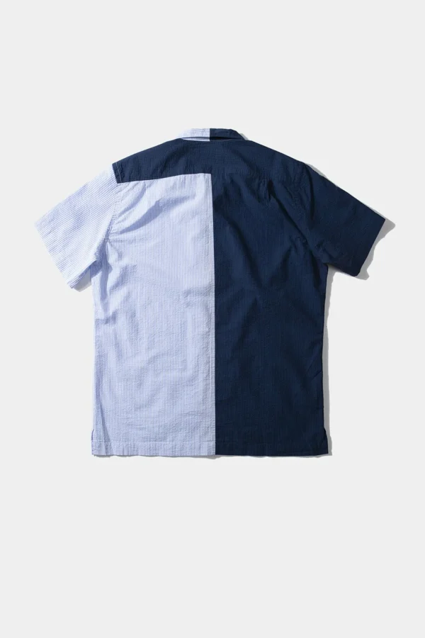 Hot Edmmond Studios Middle Shirt Colour Block Navy