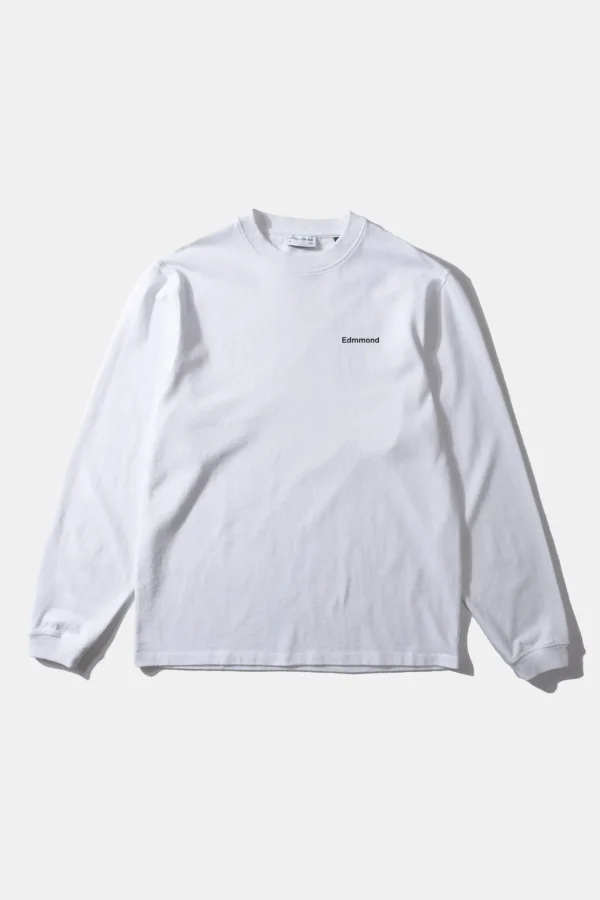 Cheap Edmmond Studios Mini Logo Ls Plain White
