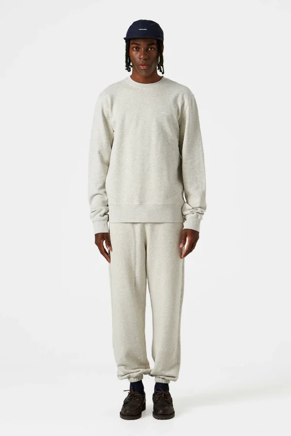 Store Edmmond Studios Mini Logo Pants Plain Light Grey