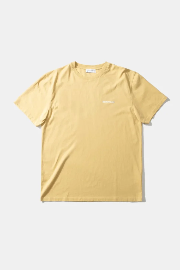 Shop Edmmond Studios Mini Logo Plain Light Yellow