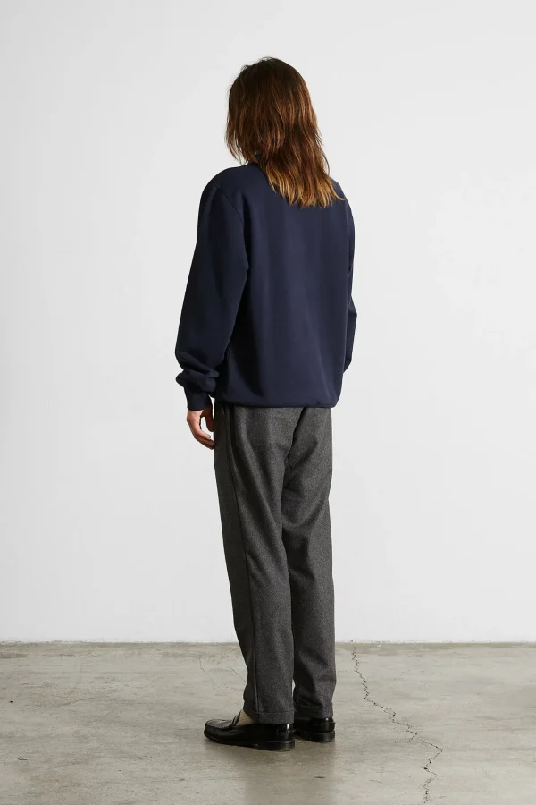 Outlet Edmmond Studios Mini Logo Sw Plain Navy