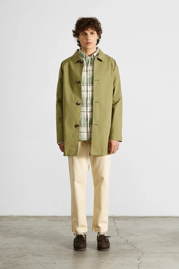 New Edmmond Studios Morning Coat Plain Olive