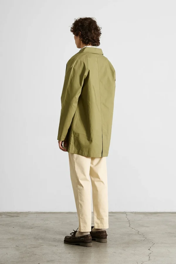 New Edmmond Studios Morning Coat Plain Olive