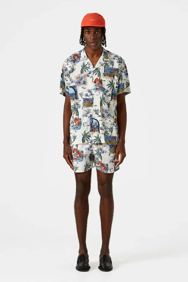New Edmmond Studios Paradise Short Sleeve Plain White