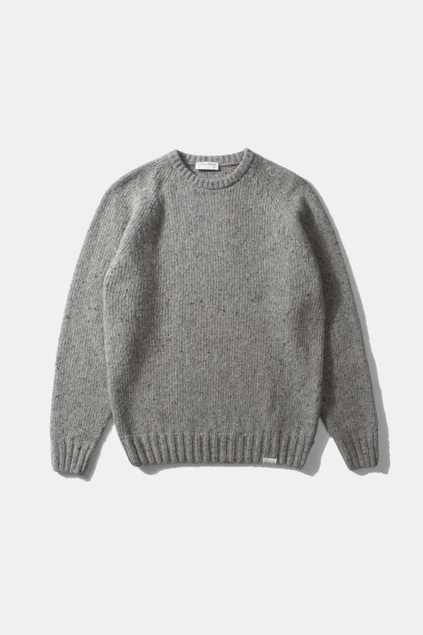 Best Edmmond Studios Paris Sweater Plain Grey