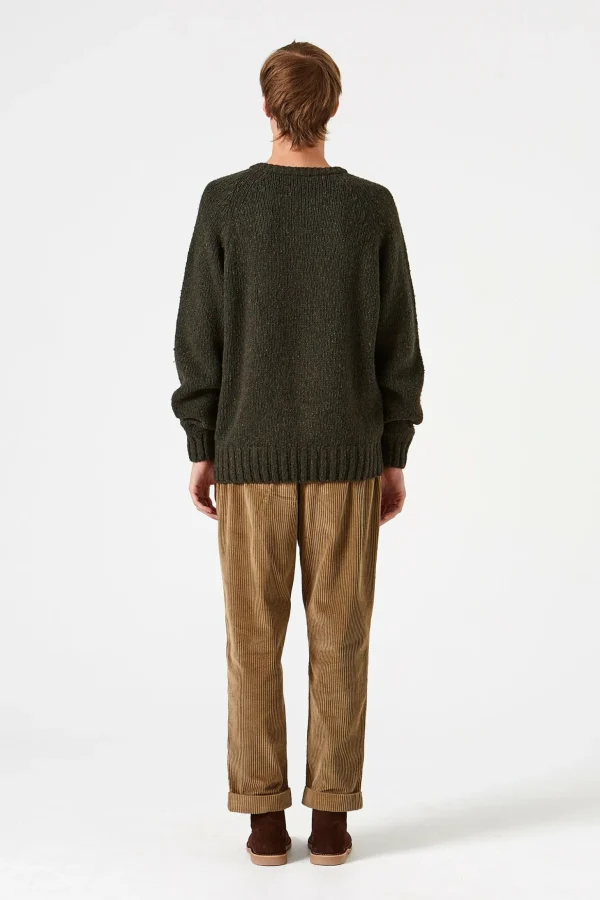 Sale Edmmond Studios Paris Sweater Plain Khaki