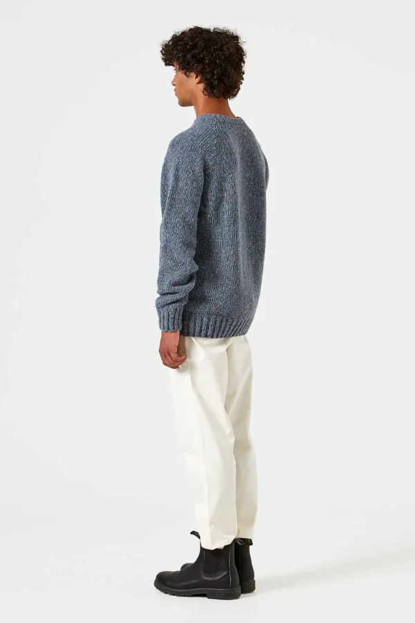 Clearance Edmmond Studios Paris Sweater Plain Steel