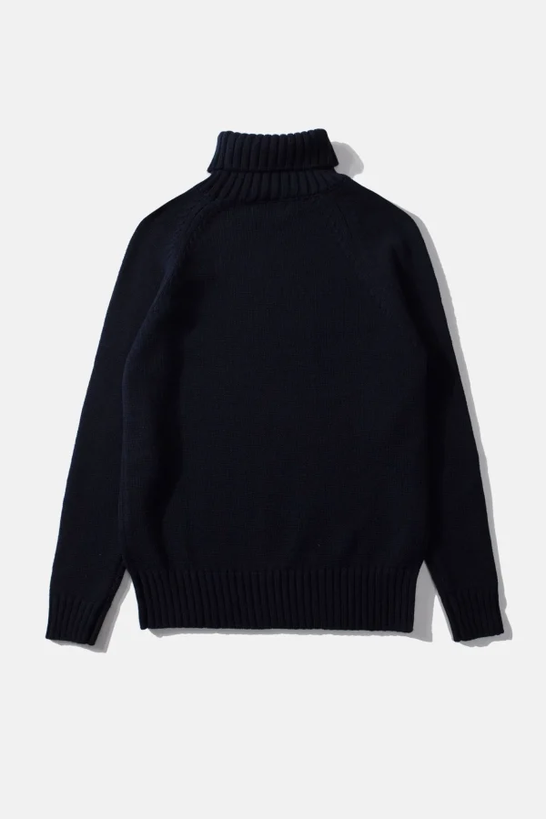 Online Edmmond Studios Paris Turtle Neck Plain Navy