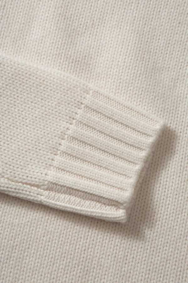 Cheap Edmmond Studios Paris Turtle Neck Plain Off White
