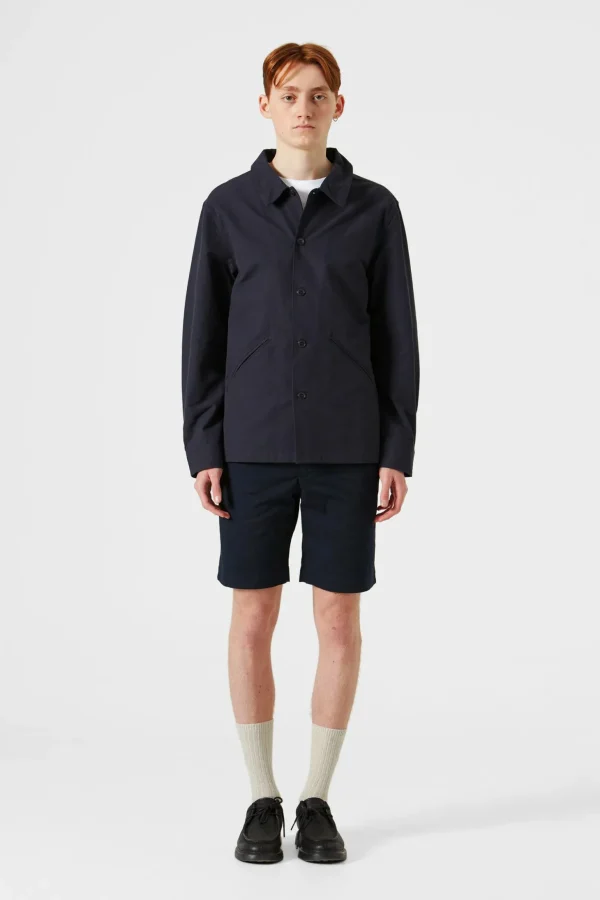 Discount Edmmond Studios Pocket Jacket Plain Navy