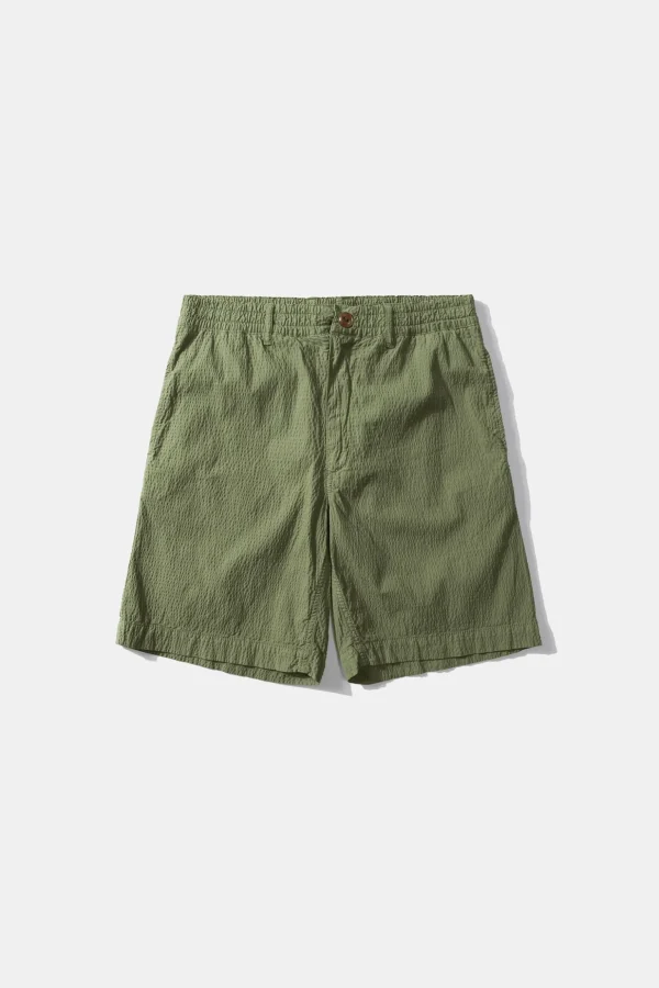 Clearance Edmmond Studios Seersucker Plain Khaki