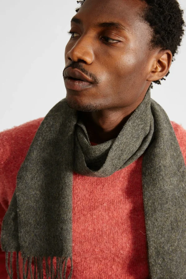 Fashion Edmmond Studios Shetland Sweater Plain Salmon
