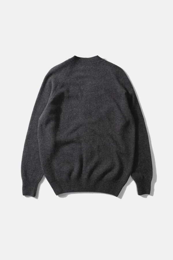 Shop Edmmond Studios Special Duck Cardigan Plain Grey