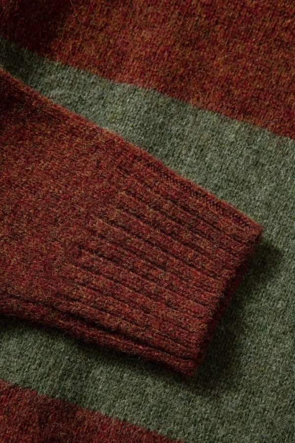 Best Edmmond Studios Stripes Sweater Plain Green